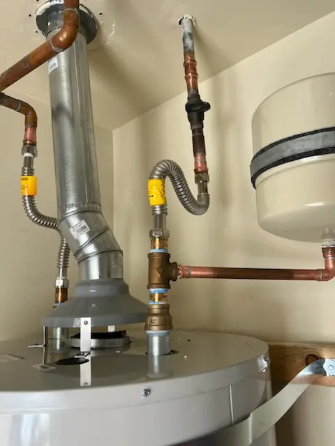 Water heater installation and plumbing repair in Symmes Corner